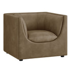 Modway Hilda Curved Back Vegan Leather Armchair
