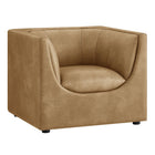 Modway Hilda Curved Back Vegan Leather Armchair