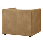 Modway Hilda Curved Back Vegan Leather Armchair