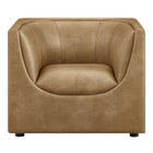 Modway Hilda Curved Back Vegan Leather Armchair