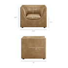 Modway Hilda Curved Back Vegan Leather Armchair