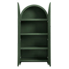 Modway Dahlia 78 Inch Fluted and Scalloped Arched Storage Cabinet