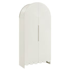 Modway Dahlia 78 Inch Fluted and Scalloped Arched Storage Cabinet