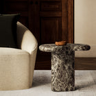 Modway Elowen Outdoor Patio Faux Marble Side Table