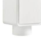 Modway Lumo 3-Door Curved Wood Accent Cabinet