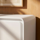 Modway Lumo 4-Door Curved Wood Accent Cabinet