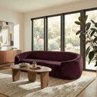 Modway Contessa Curved Performance Velvet Sofa