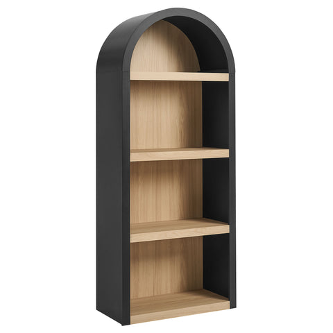 Modway Caleb 4 Arched Display Shelf Bookcase