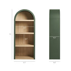 Modway Caleb 4 Arched Display Shelf Bookcase