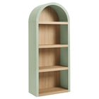Modway Caleb 4 Arched Display Shelf Bookcase