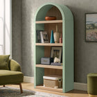 Modway Caleb 4 Arched Display Shelf Bookcase