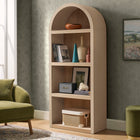 Modway Caleb 4 Arched Display Shelf Bookcase