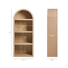 Modway Caleb 4 Arched Display Shelf Bookcase