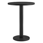 Modway Neo 31 Inch Round Indoor - Outdoor Patio Patio Wood Bar Table