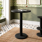 Modway Neo 31 Inch Round Indoor - Outdoor Patio Patio Wood Bar Table