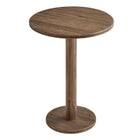 Modway Neo 3-Piece Round Indoor - Outdoor Patio Patio Wood Bar Table And Stool Set