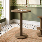 Modway Neo 31 Inch Round Indoor - Outdoor Patio Patio Wood Bar Table