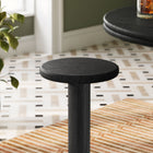 Modway Neo 15 Inch Round Indoor - Outdoor Patio Patio Wood Bar Stools