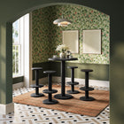 Modway Neo 5-Piece Round Indoor - Outdoor Patio Round Patio Bar Table And Stool Set