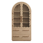 Modway Rory 76 Inch Arched Display Cabinet