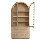 Modway Rory 76 Inch Arched Display Cabinet