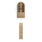 Modway Rory 76 Inch Arched Display Cabinet