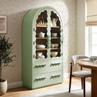 Modway Rory 76 Inch Arched Display Cabinet