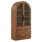 Modway Rory 76 Inch Arched Display Cabinet