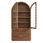 Modway Rory 76 Inch Arched Display Cabinet