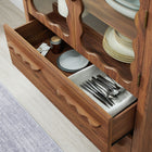 Modway Rory 76 Inch Arched Display Cabinet
