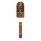 Modway Rory 76 Inch Arched Display Cabinet