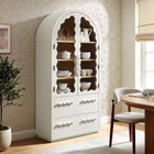 Modway Rory 76 Inch Arched Display Cabinet