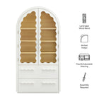 Modway Rory 76 Inch Arched Display Cabinet