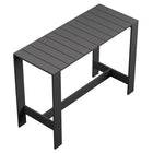 Modway Tahoe 59 Inch Rectangle Outdoor Patio Aluminum Bar Table