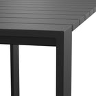 Modway Tahoe 59 Inch Rectangle Outdoor Patio Aluminum Bar Table