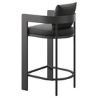 Modway Tahoe Outdoor Patio Patio Aluminum Bar Chair