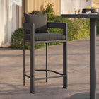 Modway Tahoe Outdoor Patio Patio Aluminum Bar Chair