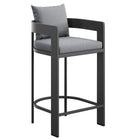Modway Tahoe Outdoor Patio Patio Aluminum Bar Chair