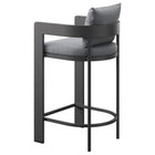 Modway Tahoe Outdoor Patio Patio Aluminum Bar Chair