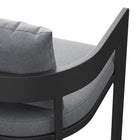 Modway Tahoe Outdoor Patio Patio Aluminum Bar Chair