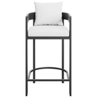 Modway Tahoe Outdoor Patio Patio Aluminum Bar Chair