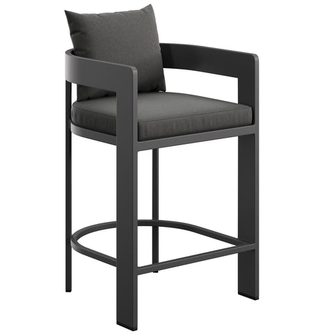 Modway Tahoe Outdoor Patio Patio Aluminum Counter Stool