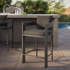Modway Tahoe Outdoor Patio Patio Aluminum Counter Stool