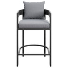 Modway Tahoe Outdoor Patio Patio Aluminum Counter Stool