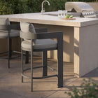 Modway Tahoe Outdoor Patio Patio Aluminum Counter Stool