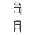 Modway Tahoe Outdoor Patio Patio Aluminum Counter Stool