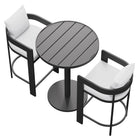 Modway Tahoe 3-Piece Outdoor Patio Aluminum Bar Set