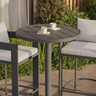 Modway Tahoe 3-Piece Outdoor Patio Aluminum Bar Set