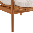 Modway Tula Wood Rattan Lounge Chair