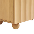 Modway Sorren 54 Inch Scalloped Wood 3-Door Sideboard